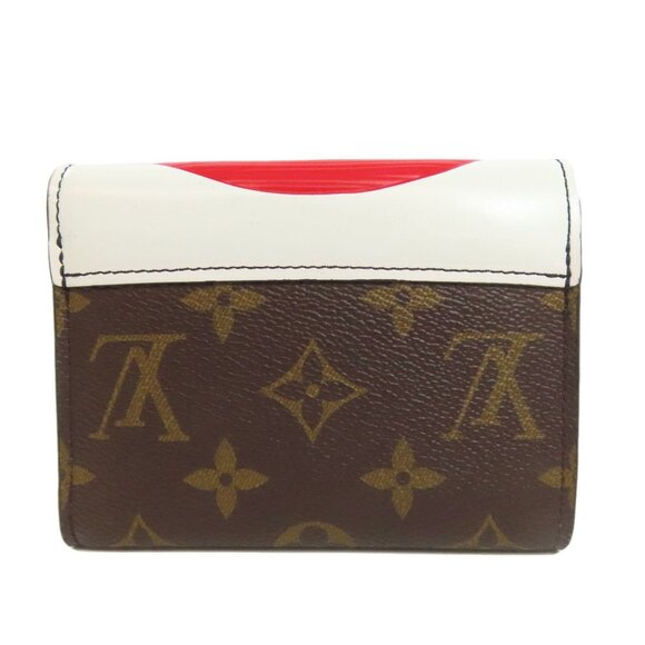 LOUIS VUITTON Red Monogram Wallet - Picture 2 of 11